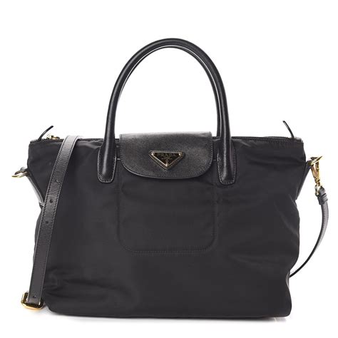 prada tessuto saffiano black|prada saffiano sale.